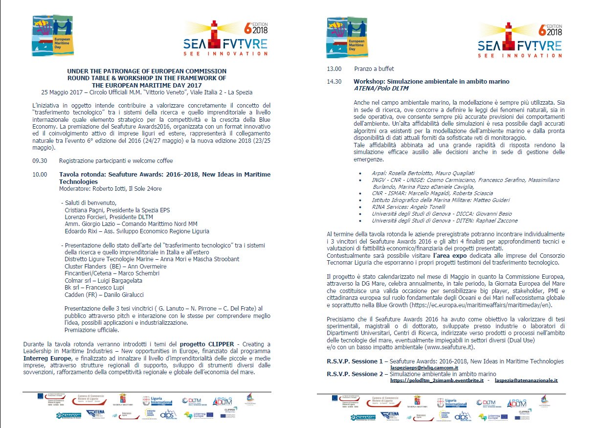 25 maggio giornata marittima europea la spezia seafuture awards