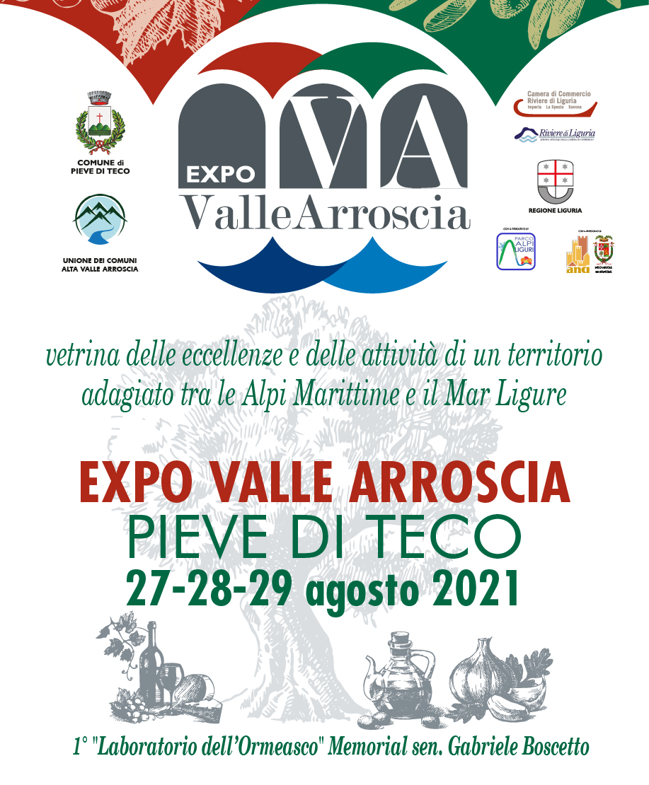 locandina expo valle arroscia 2021