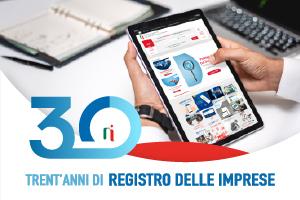 Trent’anni di Registro Imprese: l’anagrafe digitale che sostiene il futuro