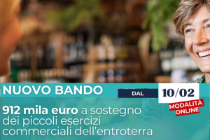 REGIONE LIGURIA - Entroterra, nuovo bando botteghe. Opportunità a fondo perduto per investimenti e acquisto merci - Domande tramite Filse dal 10 febbraio 2026