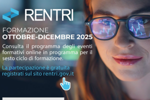 Albo Nazionale gestori ambientali - formazione ottobre-dicembre 2025 su RENTRI 