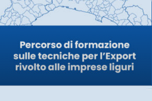 Export: corso di formazione per PMI liguri