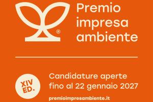 Premio Impresa Ambiente:  dal 22 ottobre aperte le candidature per partecipare alla XIV edizione logo iniziativa