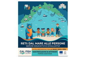 Avviso Azienda Speciale Riviere di Liguria - Gal fish Liguria - Avviso Pubblico: Manifestazione di interesse per servizi di educazione ambientale “RETI: dal mare alle persone” (2026–2028)