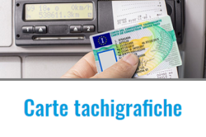 Importanti novità per carte tachigrafiche e cronotachigrafi